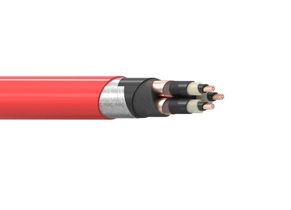 N2XSEYBY 8,7/15 kV CU/XLPE/CTS/PVC/SWA/PVC